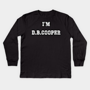 I am db cooper Kids Long Sleeve T-Shirt